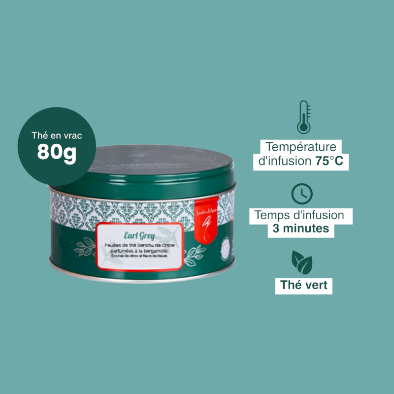 Thé vert Earl Grey Fleurs de Bleuet