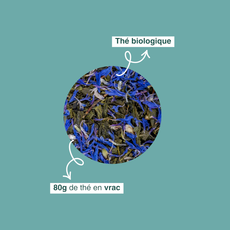 Thé vert Earl Grey Fleurs de Bleuet