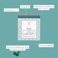 Thé vert Earl Grey Fleurs de Bleuet