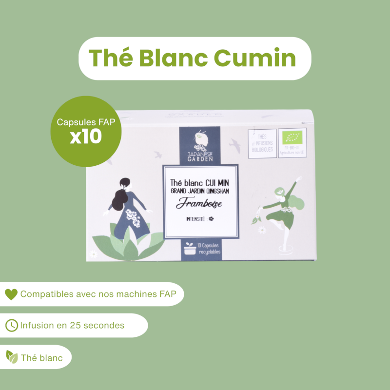 Capsule de thé Blanc Cui Min bio