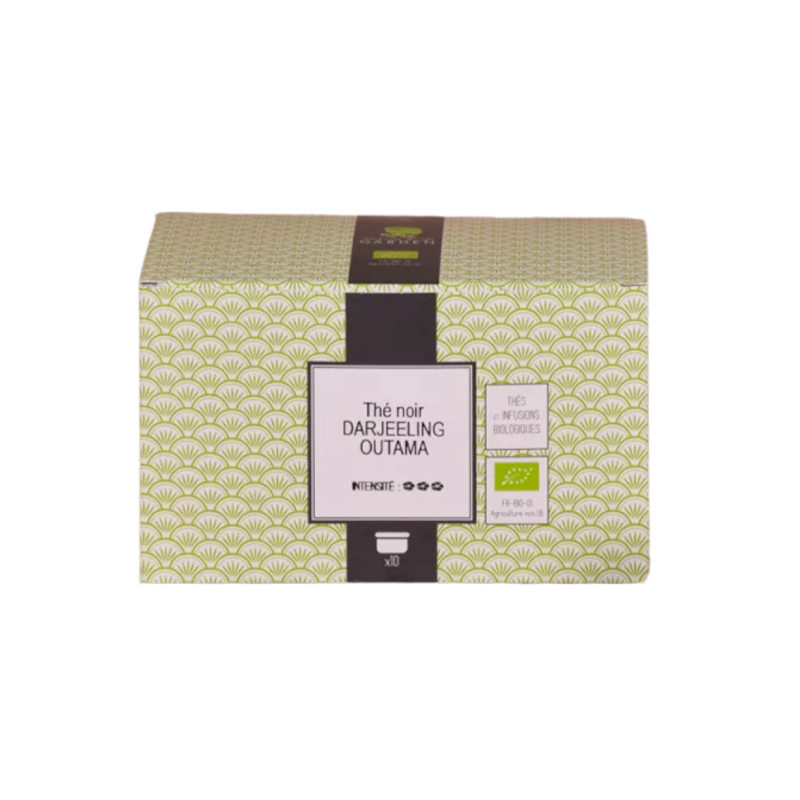 Capsule de thé noir Darjeeling bio