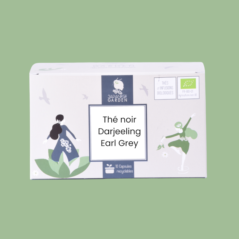 Capsule de thé noir Earl Grey bio