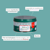 Thé vert Menthe Nanah bio