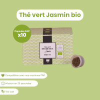 Capsule de thé vert Jasmin bio