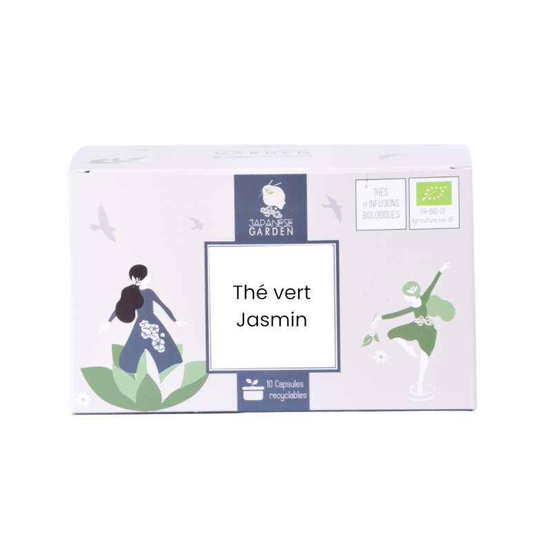 Capsule de thé vert Jasmin bio