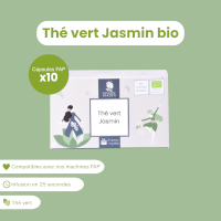 Capsule de thé vert Jasmin bio