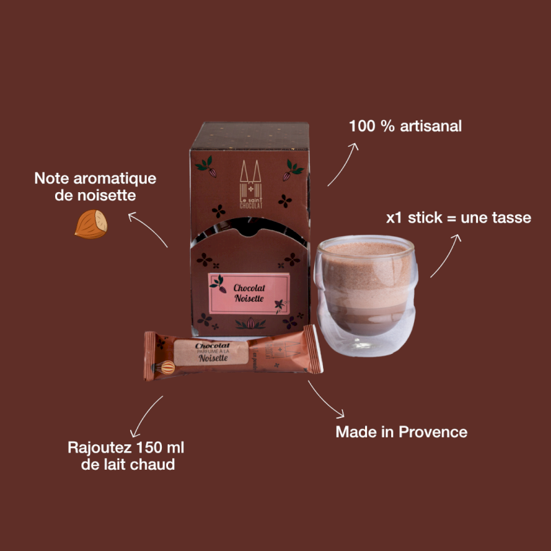Chocolat chaud noisette