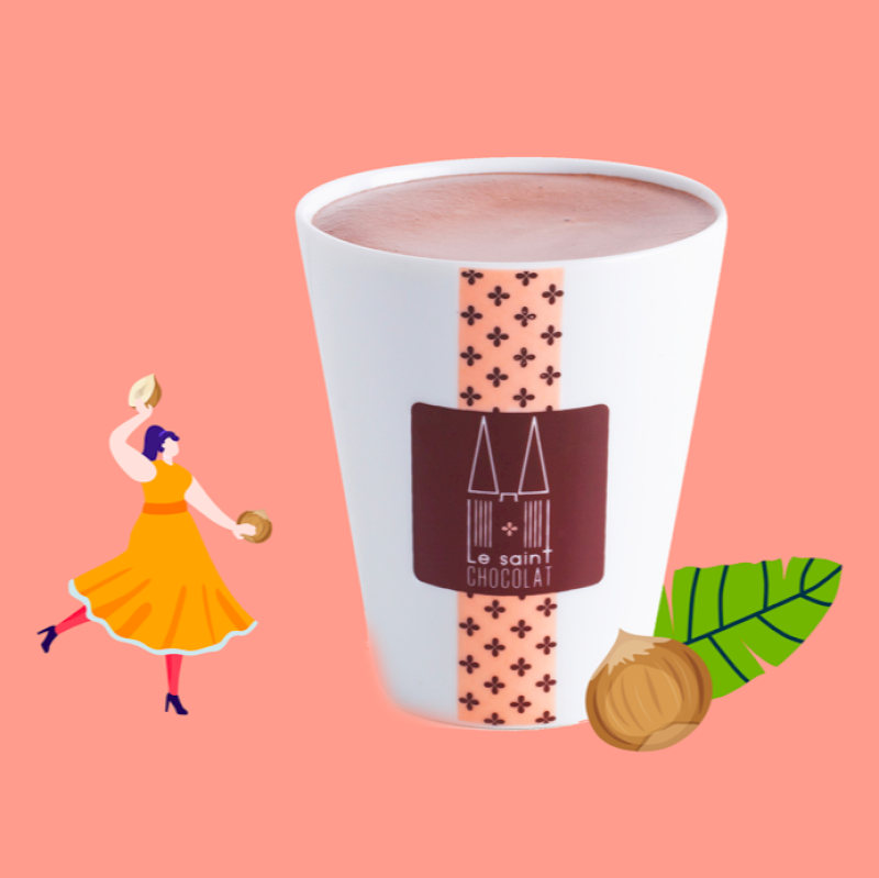 Chocolat chaud noisette