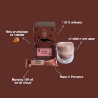 Chocolat chaud noisette