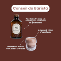 Chocolat chaud noisette