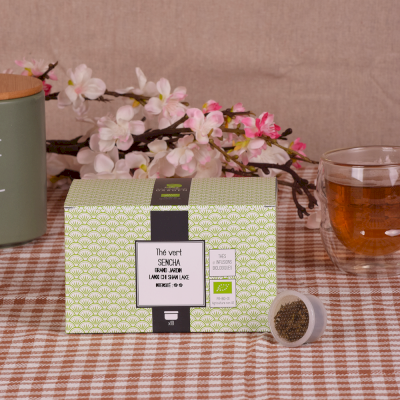 Capsule de thé vert Sencha bio Capsule de thé vert Sencha bio