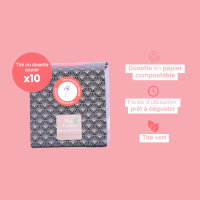 Dosette Thé À l'ombre des cerisiers biologique