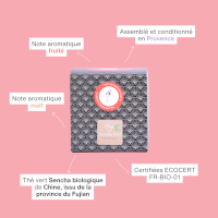 Dosette Thé vert Sencha biologique