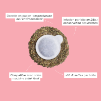 Dosette Infusion de verveine biologique