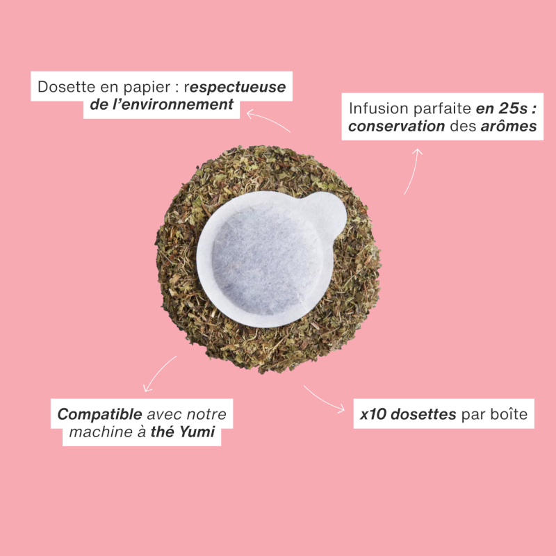 Dosette Infusion de verveine biologique