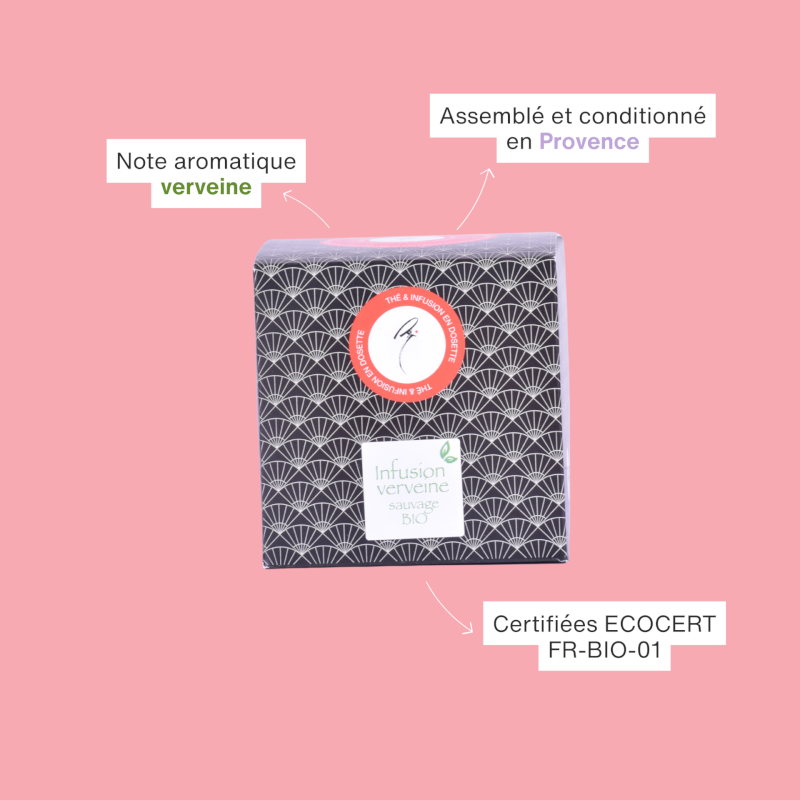 Dosette Infusion de verveine biologique