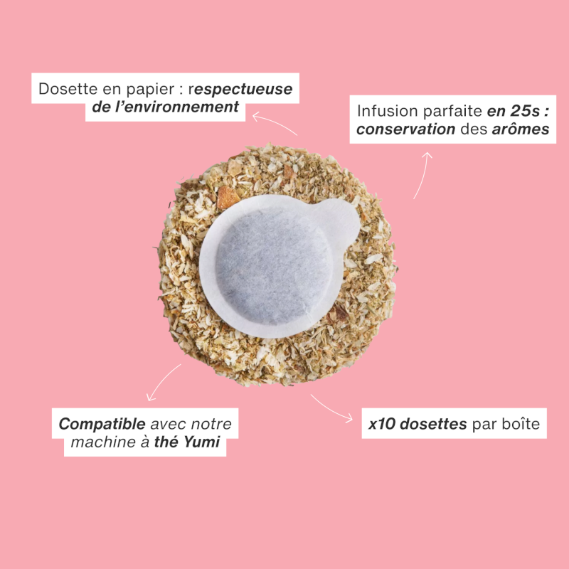 Dosette Ô de fruit Camomille Citron