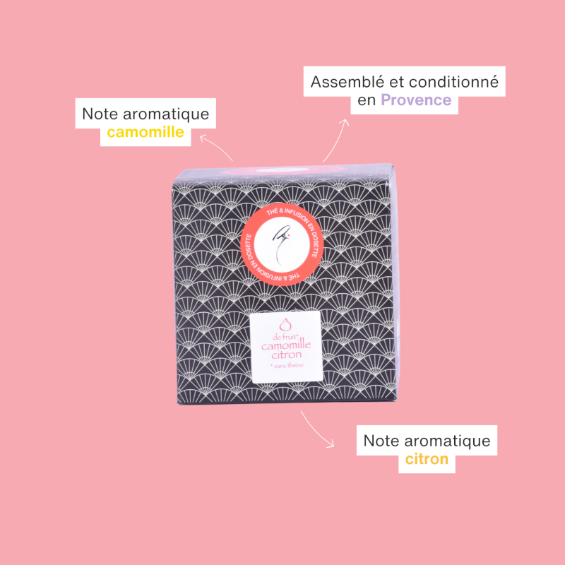 Dosette Ô de fruit Camomille Citron