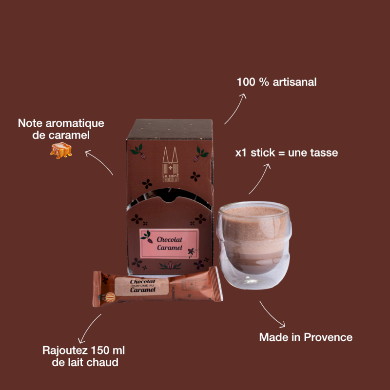 Chocolat chaud caramel