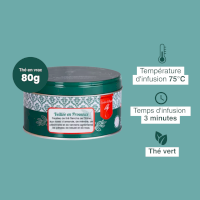 Thé vert veillée en Provence