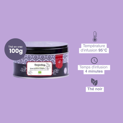 Thé noir Darjeeling Outama bio