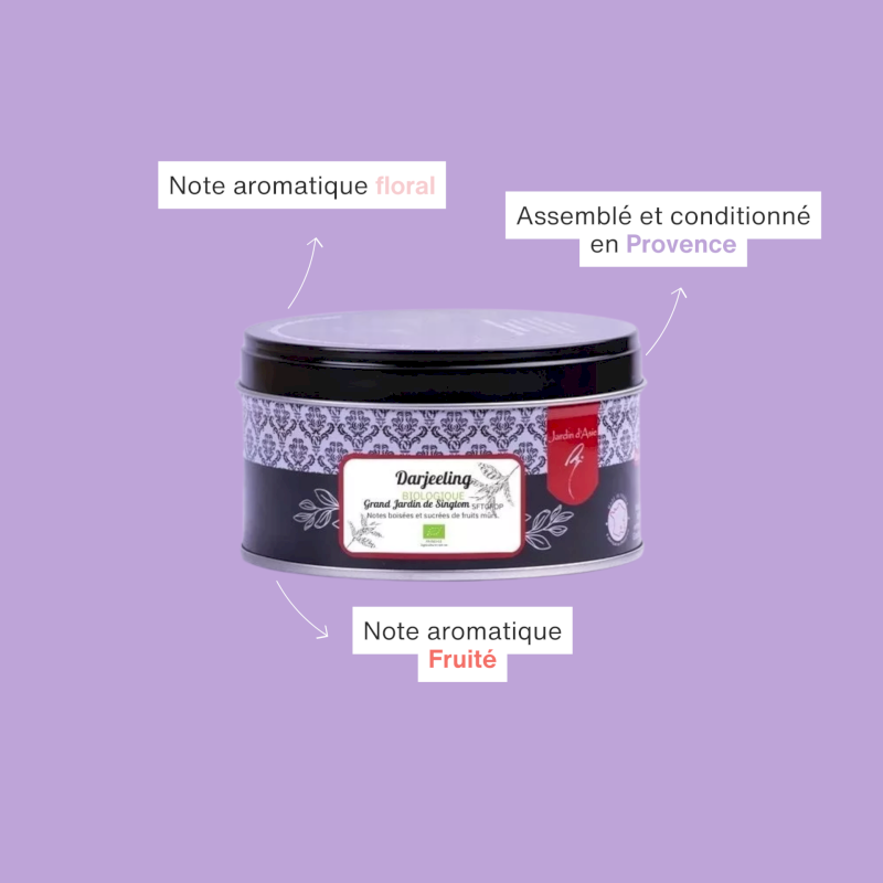 Thé noir Darjeeling Outama bio