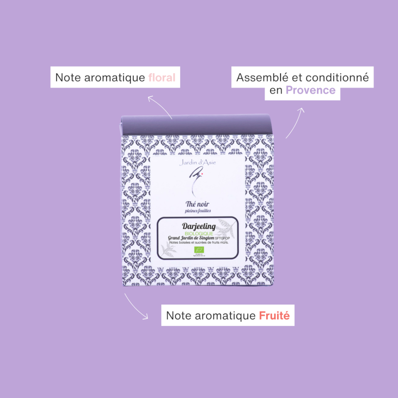 Thé noir Darjeeling Outama bio