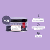 Thé noir fraise