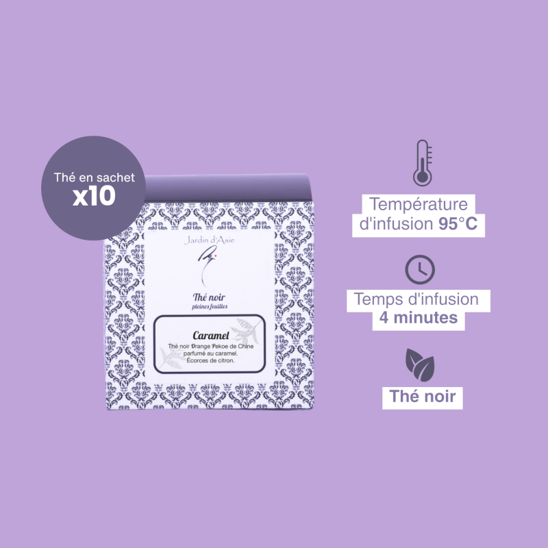Thé noir caramel