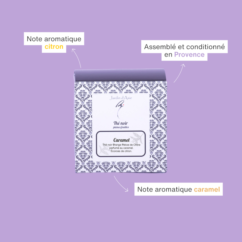 Thé noir caramel