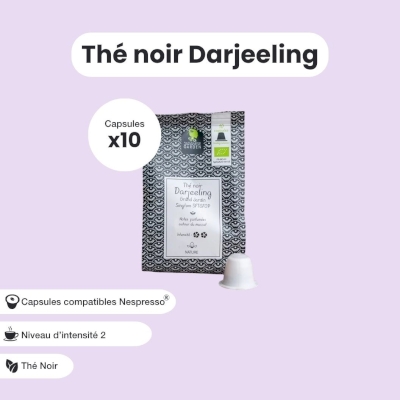 Thé noir Darjeeling bio
