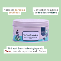 Thé vert sencha du Japon bio