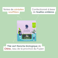 Thé vert sencha du Japon bio