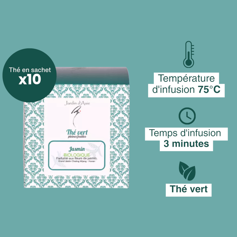 Thé vert Jasmin bio