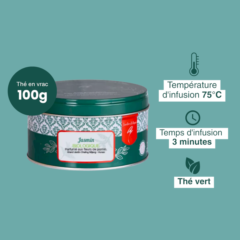 Thé vert Jasmin bio