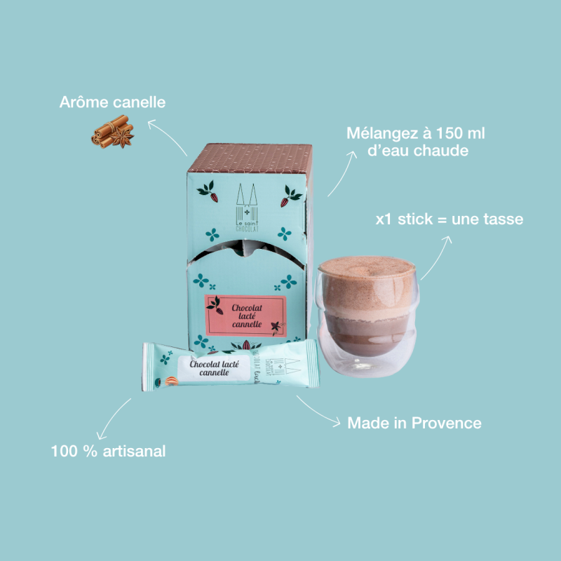 Chocolat chaud cannelle lacté