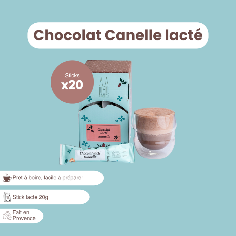 Chocolat chaud cannelle lacté