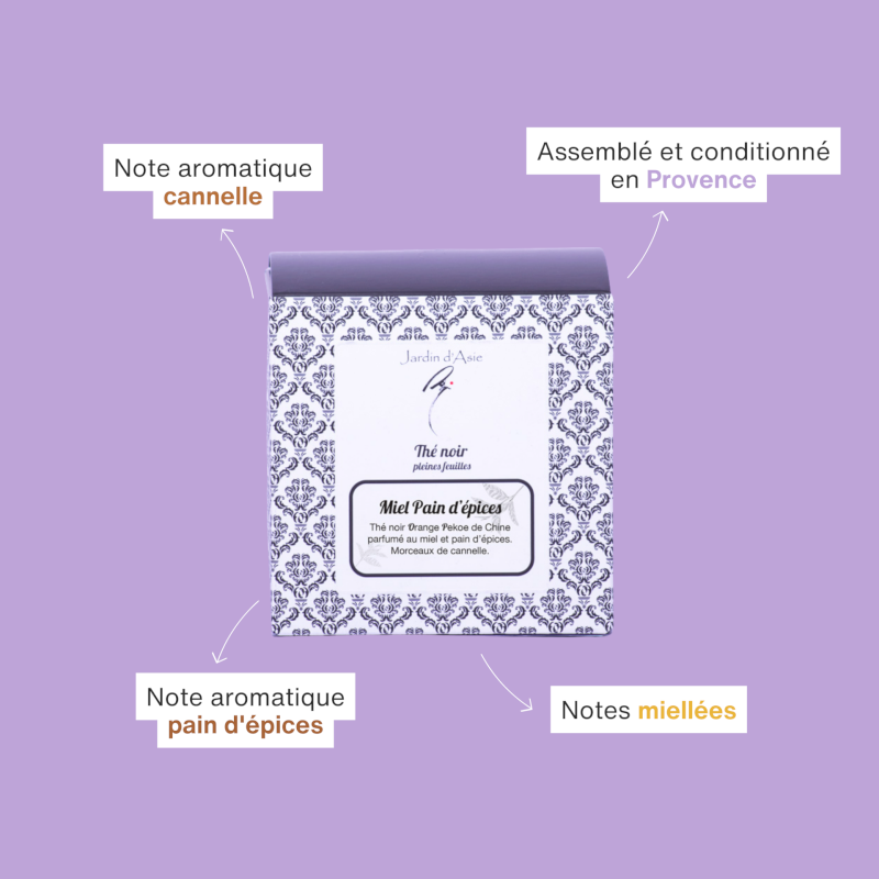 Thé noir Miel pain d'Épices