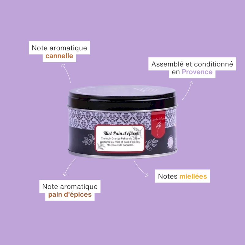Thé noir Miel pain d'Épices