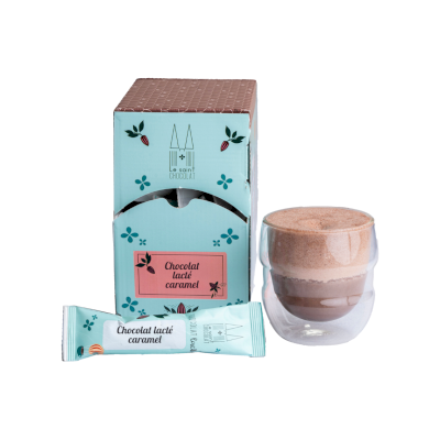 Chocolat chaud caramel lacté