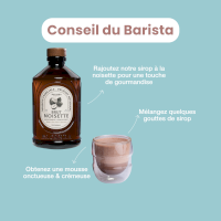 Cappuccino à la noisette