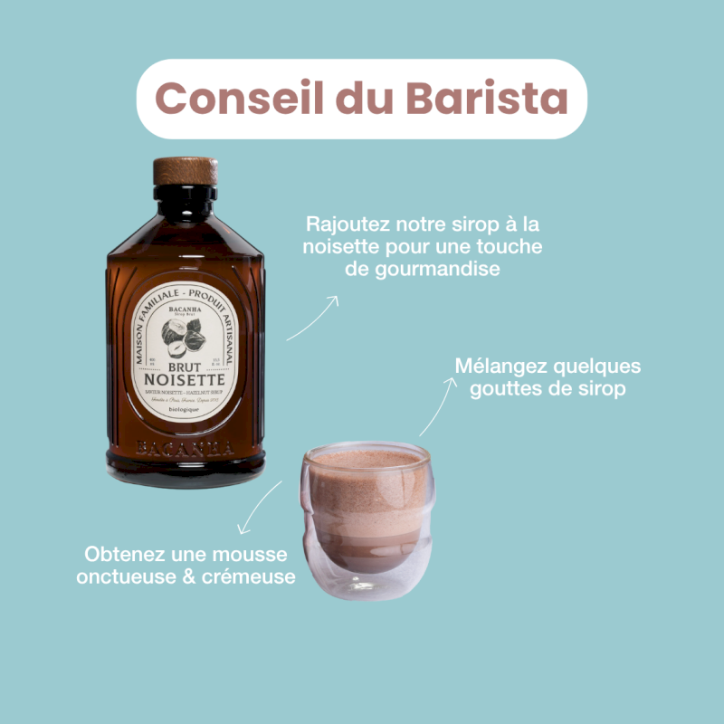 Cappuccino à la noisette