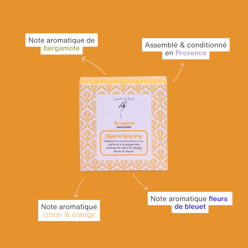 Thé impérial Lady Grey