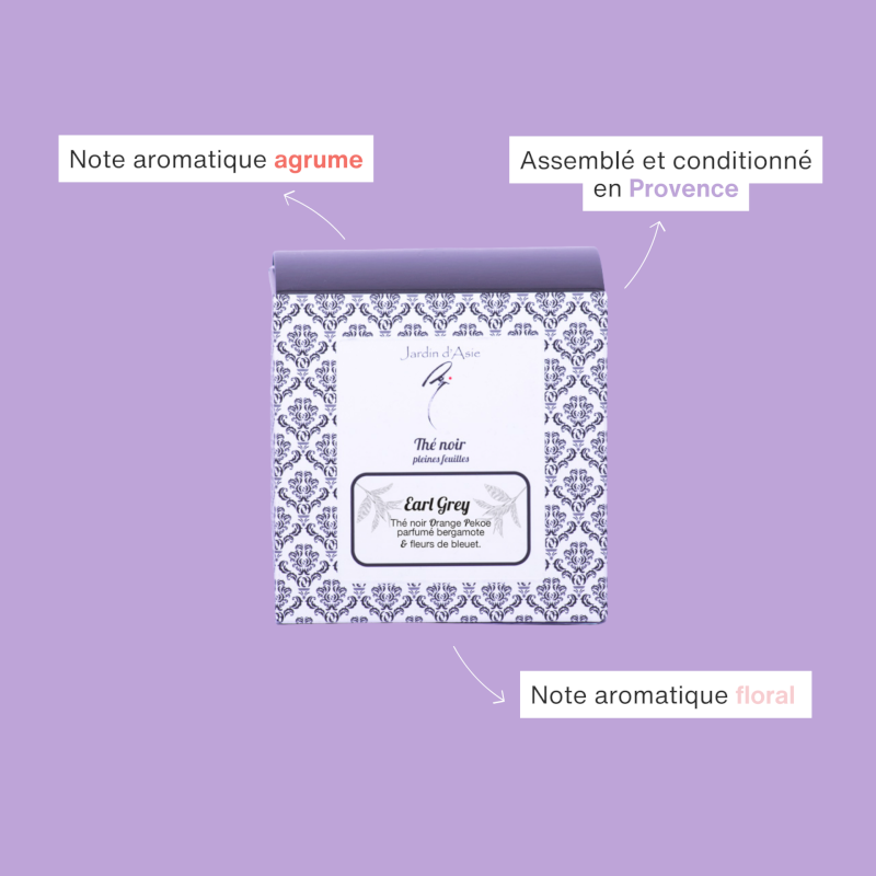 Thé noir Earl Grey