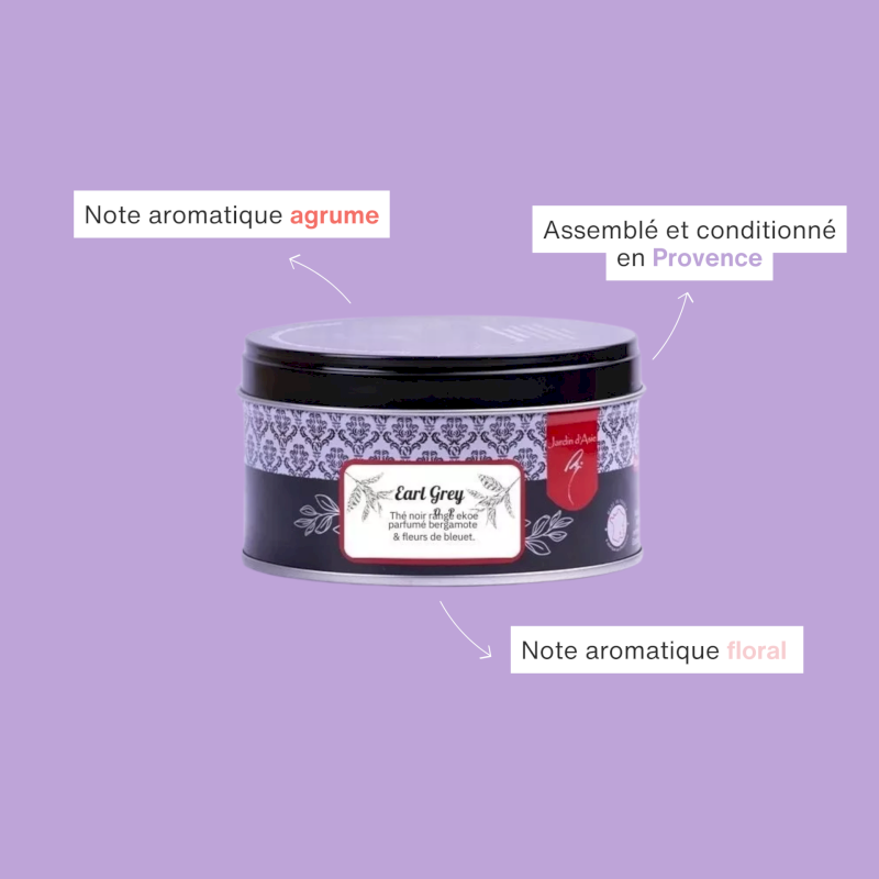 Thé noir Earl Grey