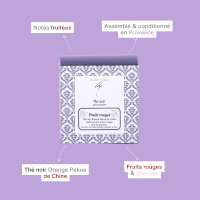 Thé noir fruits rouges