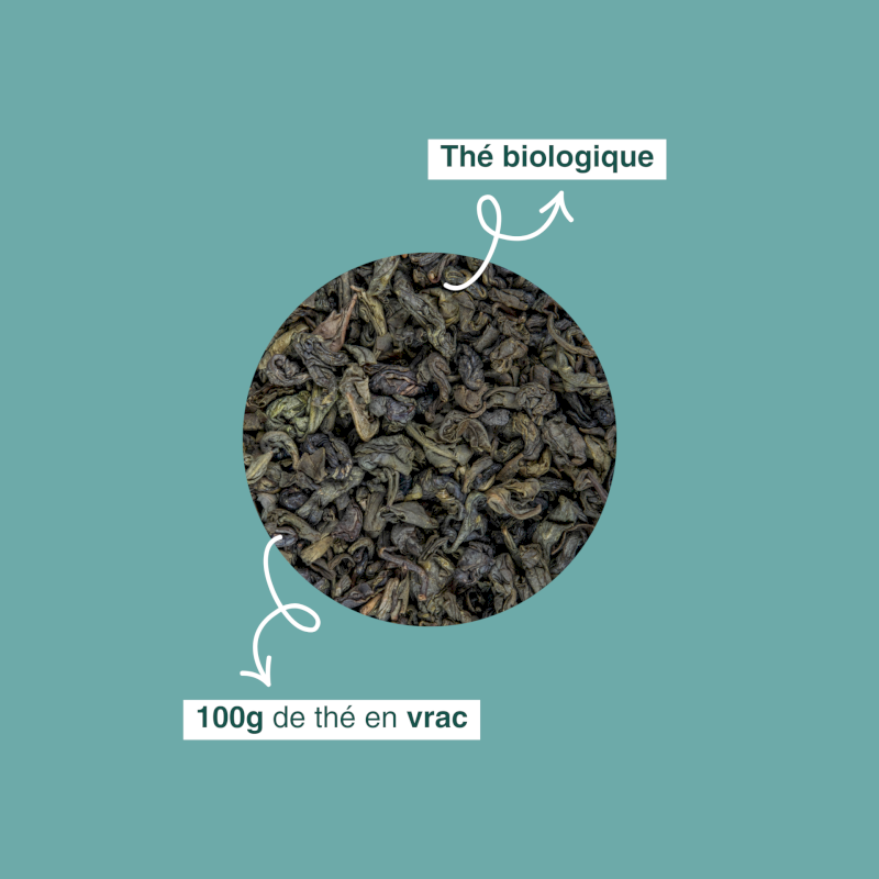 Thé vert bio Gunpowder