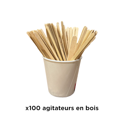 Agitateurs en bois x100