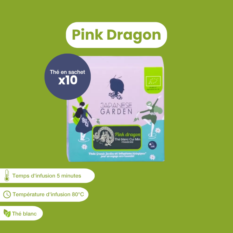 Thé blanc Pink Dragon