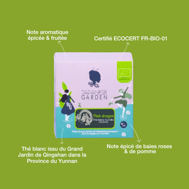 Thé blanc Pink Dragon
